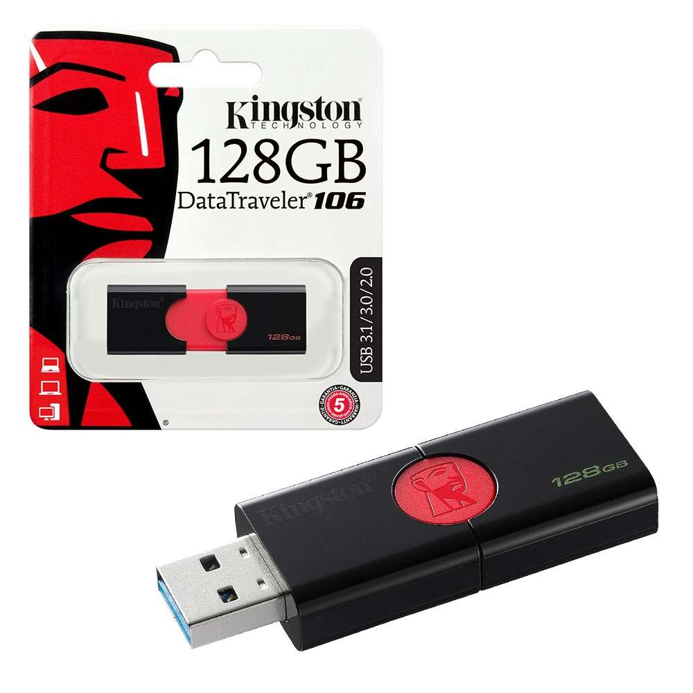 128GB  KINGSTON MOD. DATATRAVELER DT106 USB 3.1