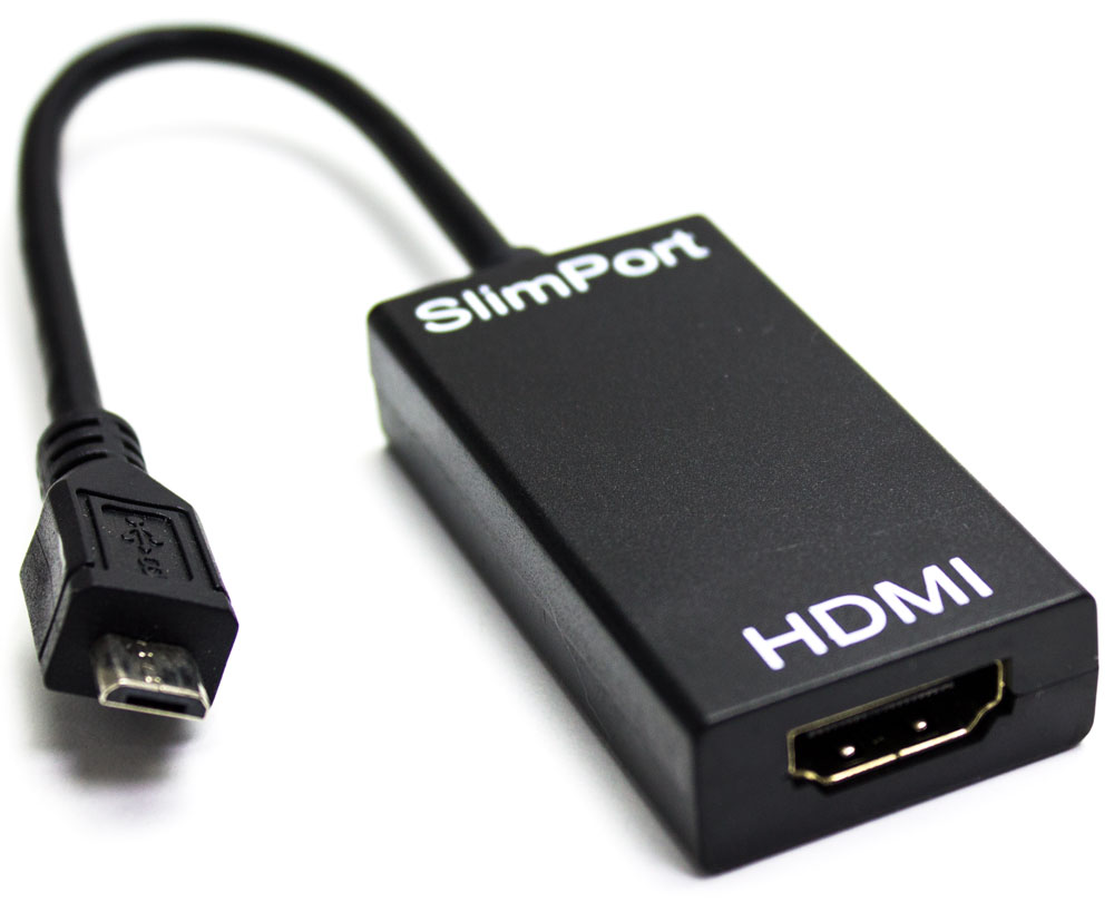 ADAPTADOR MICROUSB SLIMPORT MHL A HDMI