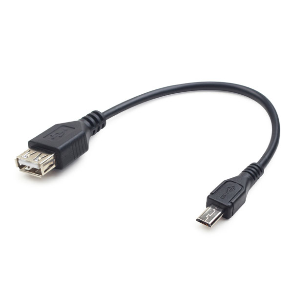 CABLE OTG MICRO USB A USB HEMBRA 15CM
