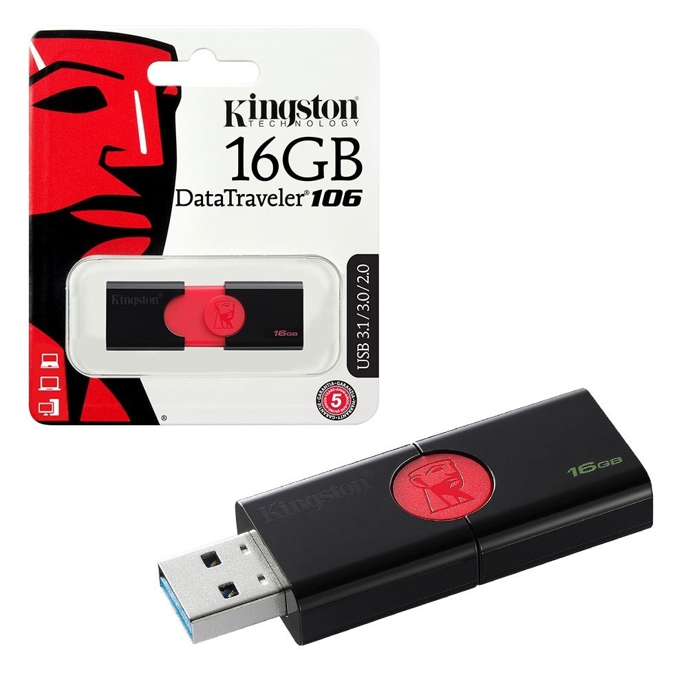 16GB  KINGSTON MOD. DATATRAVELER DT106 USB 3.1