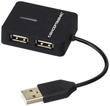 HUB USB CONCEPTRONIC 4 PTOS USB 2.0
