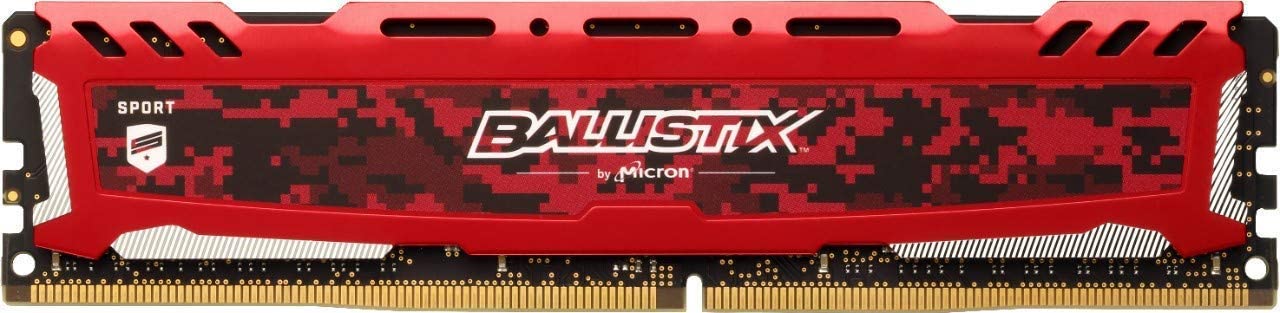 8GB MEMORIA DDR-4 3000MHZ CRUCIAL BALLISTIX CL15 BLS8G4D30AESEK