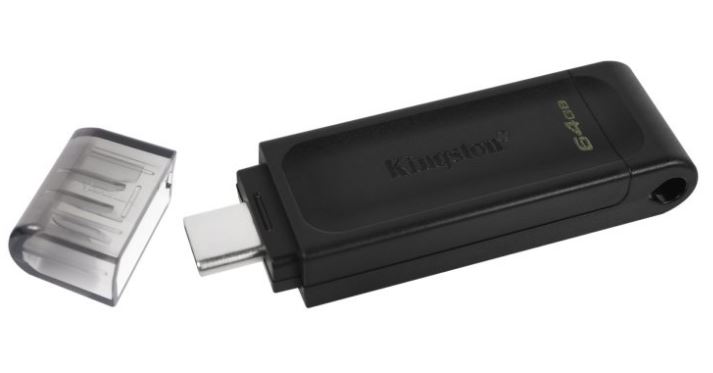 64GB  KINGSTON MOD. DATATRAVELER 70 USB 3.2 TYPE C