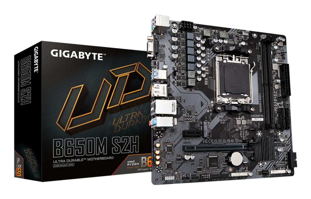 P.BASE GIGABYTE B650M S2H S.AM5 DDR5 HDMI DP USB 3.2 GEN 2
