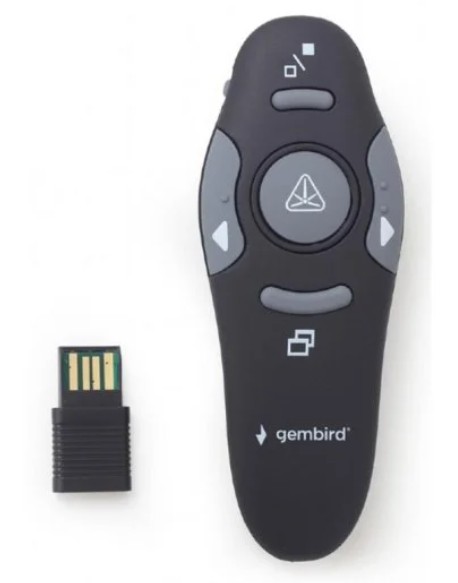 PRESENTADOR INALAMBRICO GEMBIRD CON PUNTERO LASER