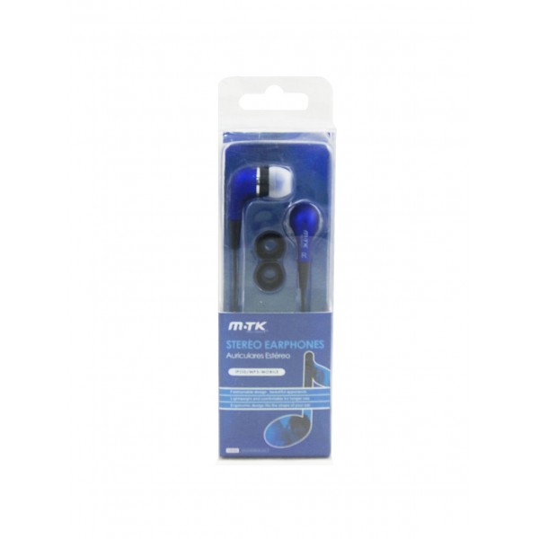 AURICULARES MP3 MTK 520731 COOL COLOR BLUE