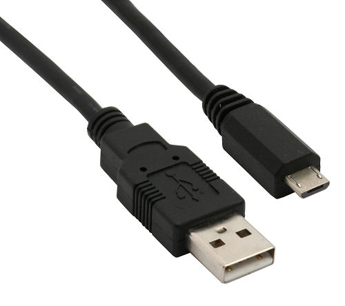 CABLE USB A MICROUSB 1.8M