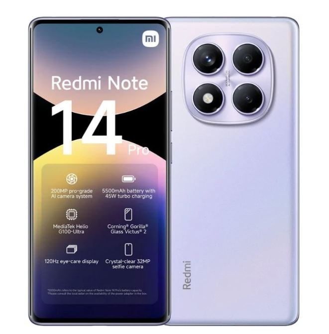  XIAOMI REDMI NOTE 14 PRO OC 2.2 GHZ 12GB 512GB QHD 6.67